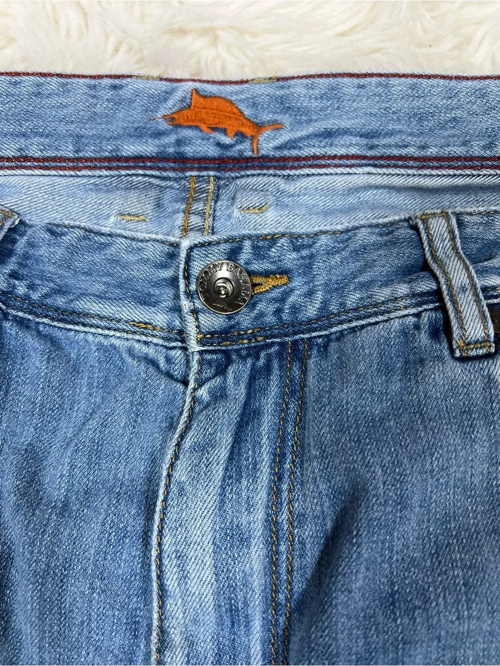 Tommy Bahama Cayman Island Relaxed Jeans Men’s 38x30 Light Wash Denim